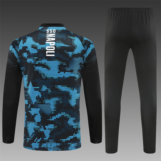 Chándal SSC Napoli - Edición Camo Azul y Negro 2024