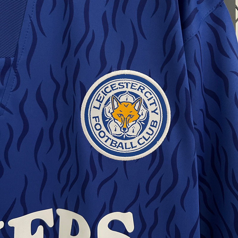 Camiseta Leicester City Home Fox Leisure – Walkers Crisps (1994-1996)