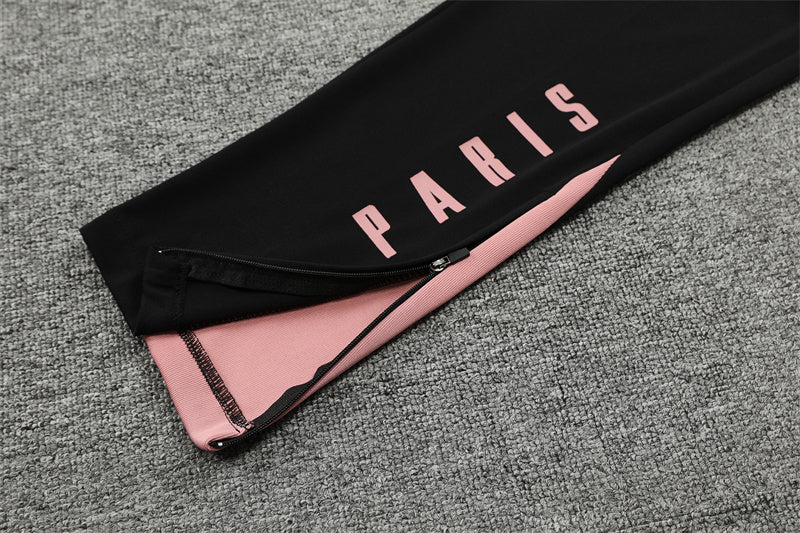 Chándal PSG - Edición Blanca con Detalles Rosados 2024