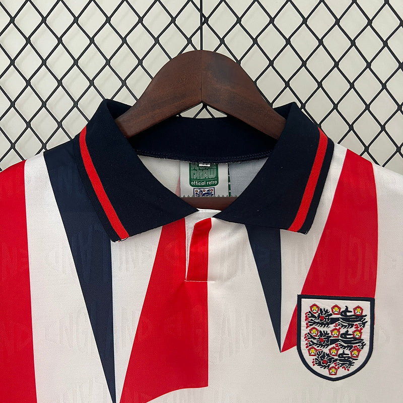 Camiseta Inglaterra Local 1990 – Diseño Retro Italia 90