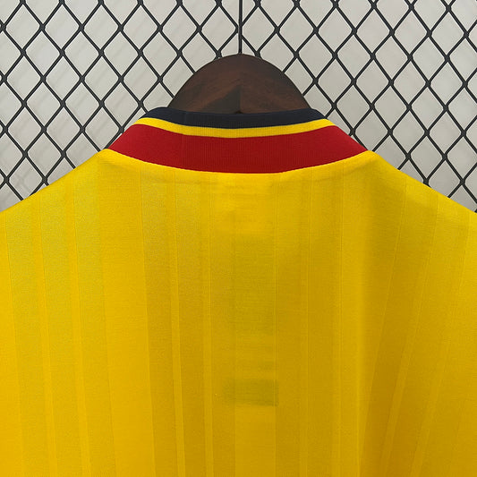 Camiseta Retro Arsenal 1991/93 – Segunda Equipación “Bruised Banana”