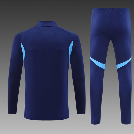 Chándal de Entrenamiento Real Madrid 25/26 – Azul Marino/Azul Celeste