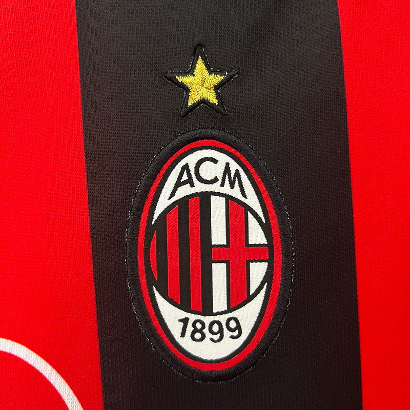Camiseta Retro AC Milan 2002/03 – Local Oficial OPEL