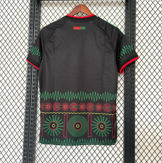 Camiseta Jamaica 2025/2026 Alternativa – Negra edición cultural