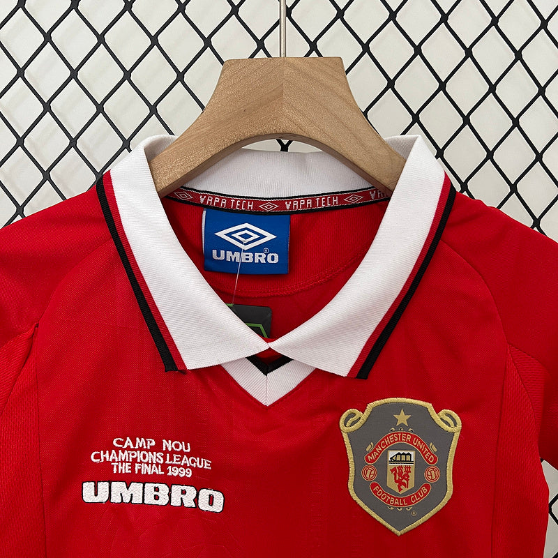 Conjunto Manchester United Kids Umbro – Final Champions League 1999