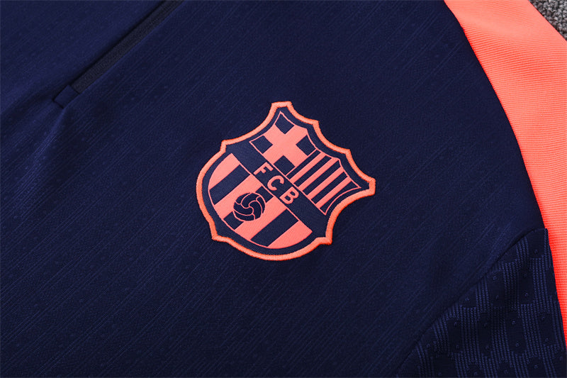 Chándal FC Barcelona - Elegancia Azul y Coral