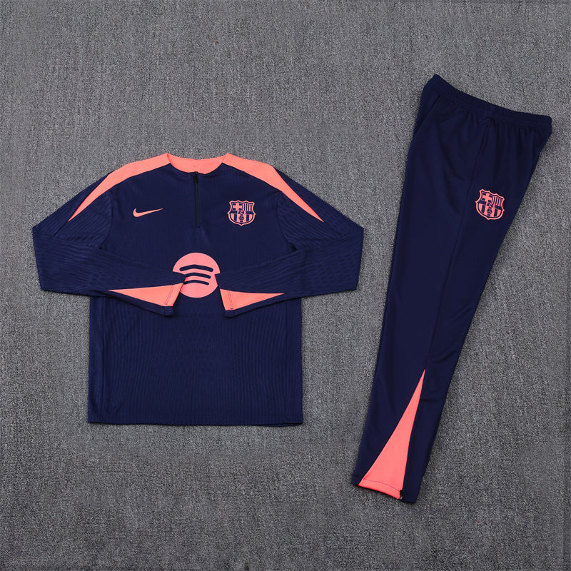 Chándal FC Barcelona - Elegancia Azul y Coral