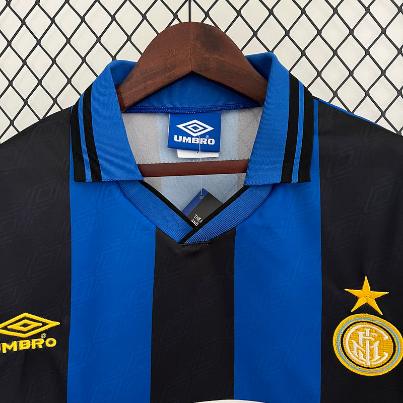 Camiseta Inter de Milán Home Umbro – Pirelli (1995-1996)
