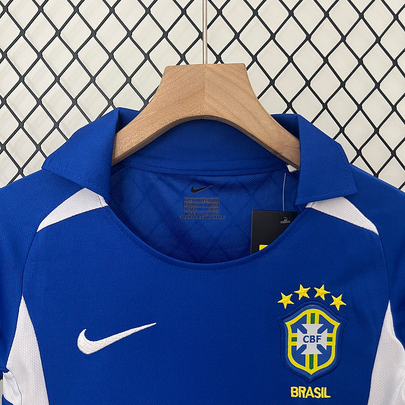 Conjunto Brasil Kids Nike – Alternativo Azul