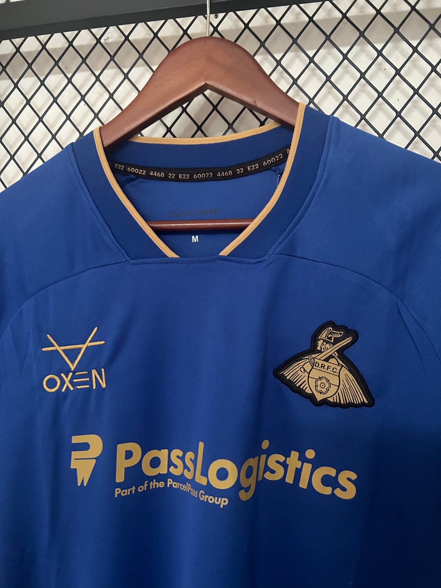 Camiseta Doncaster Rovers 26/27 Visitante Azul – Oxen