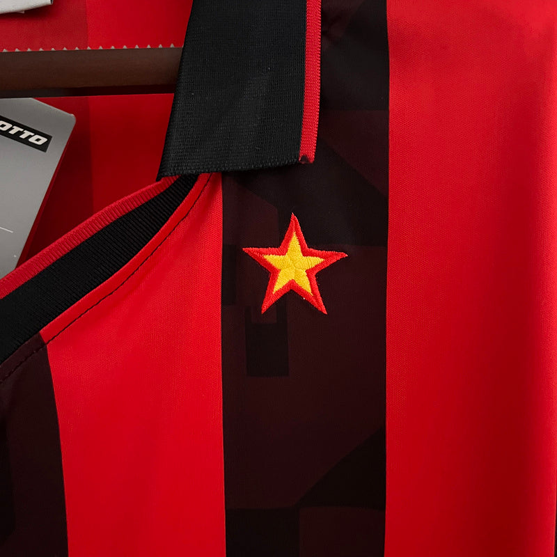 Camiseta AC Milan Home Lotto – Opel (1996-1998)