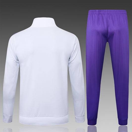 Chándal Real Madrid Retro Blanco y Morado 2025/2026