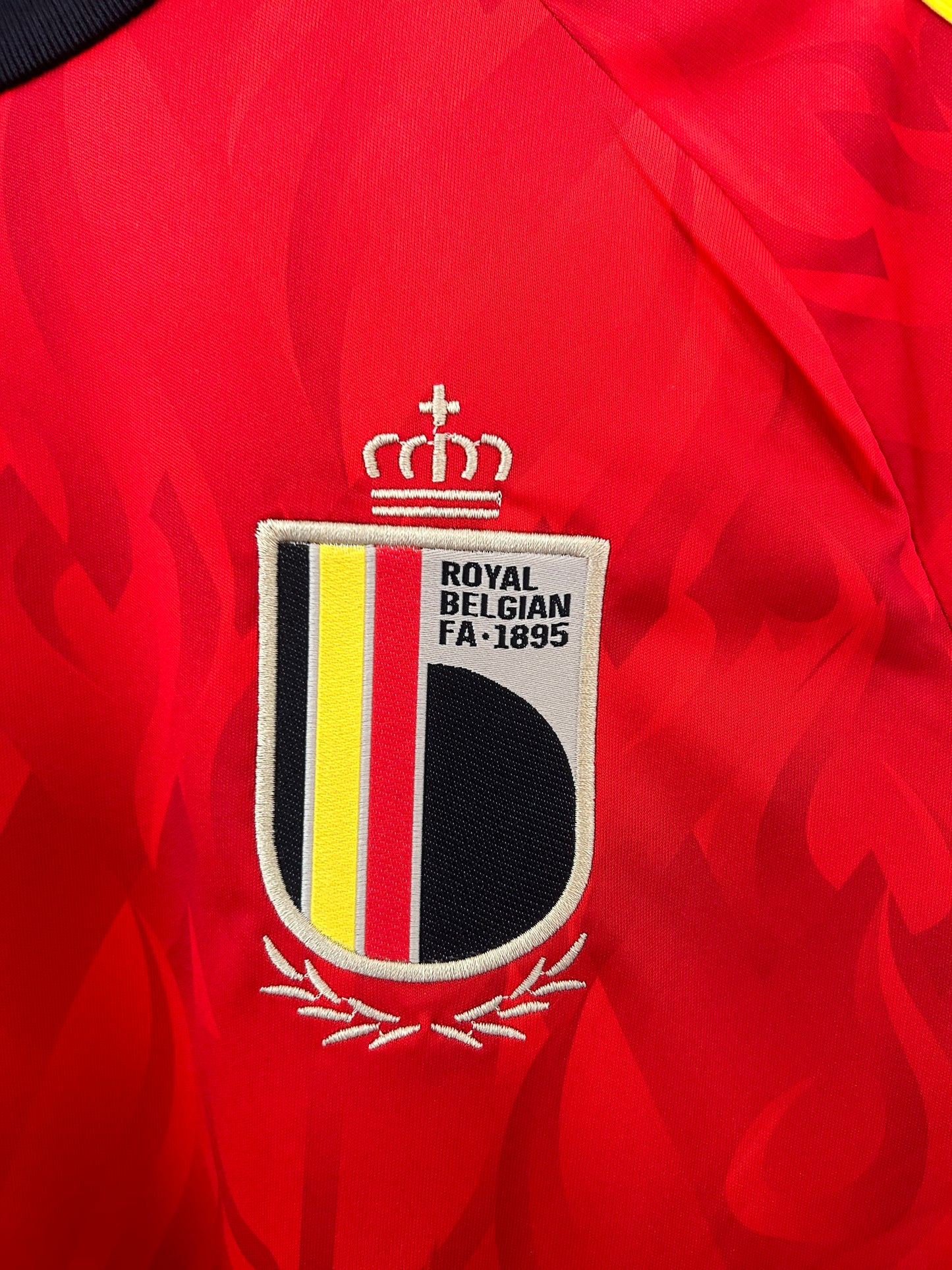 Camiseta Bélgica 2025/2026 Local – Roja Detalles Dorados Premium