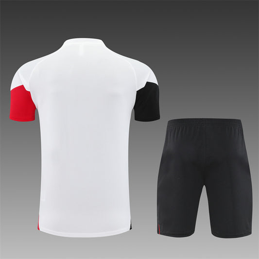 Ajax 25/26 – Blanco con detalles rojo y negro