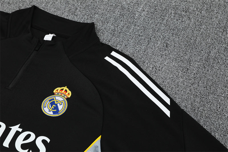 REAL MADRID – CONJUNTO DE ENTRENAMIENTO NEGRO 2025/26