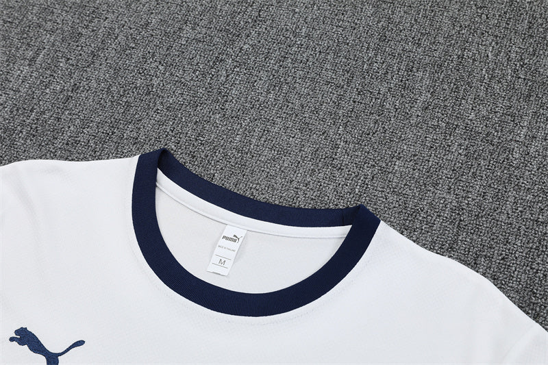 Conjunto corto Portugal blanco y azul 25/26