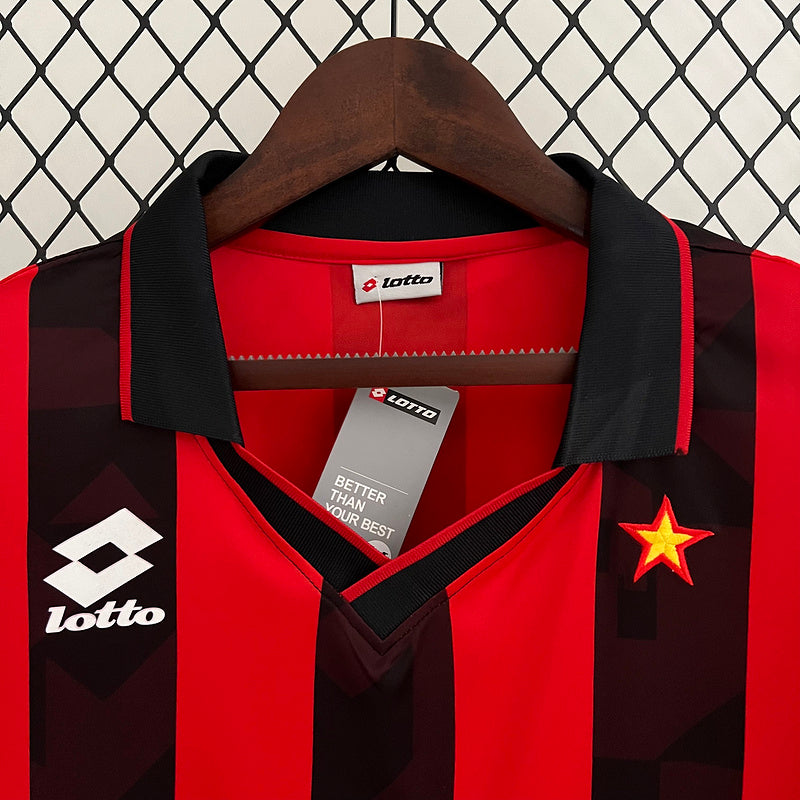 Camiseta AC Milan Home Lotto – Opel (1996-1998)