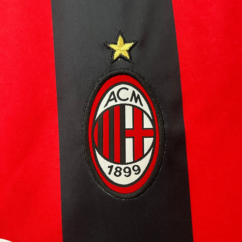 Camiseta AC Milan Local Champions League 2002-2003 – Adidas Opel