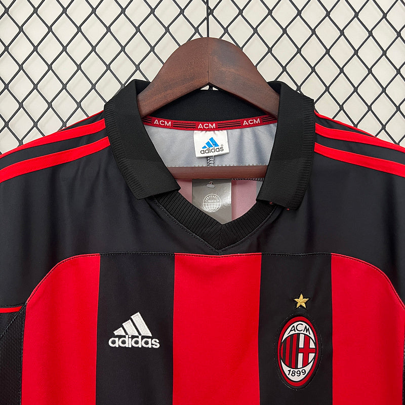 Camiseta AC Milan Local Champions League 2002-2003 – Adidas Opel