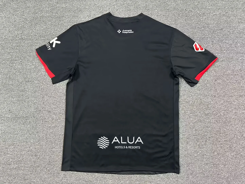 Camiseta RCD Mallorca 2025/26 – Tercera Equipación Oficial (Negra)