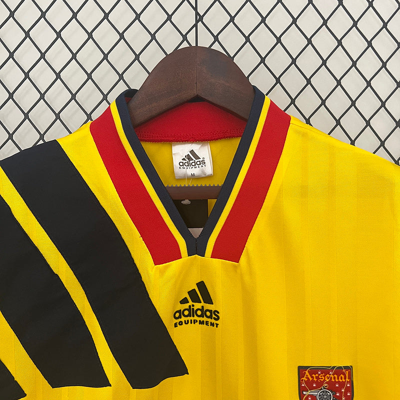 Camiseta Retro Arsenal 1991/93 – Segunda Equipación “Bruised Banana”