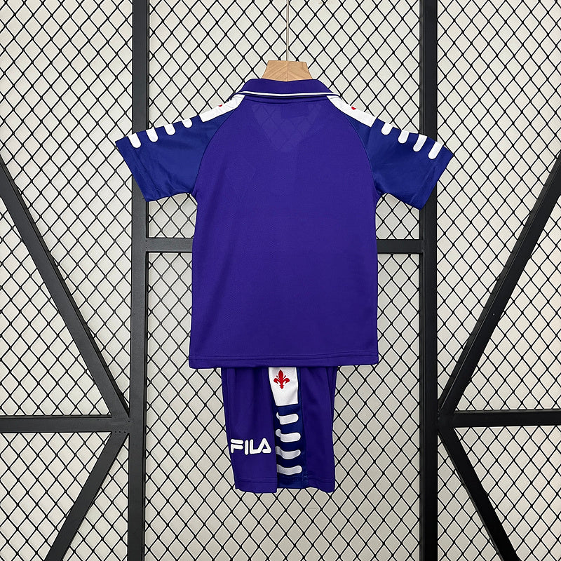 Conjunto Fiorentina Kids Fila – Nintendo Sponsor (1998-1999)