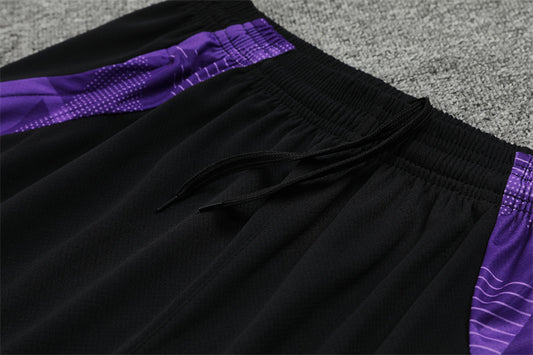 Conjunto Oficial Real Madrid 2024 - Diseño Negro y Morado