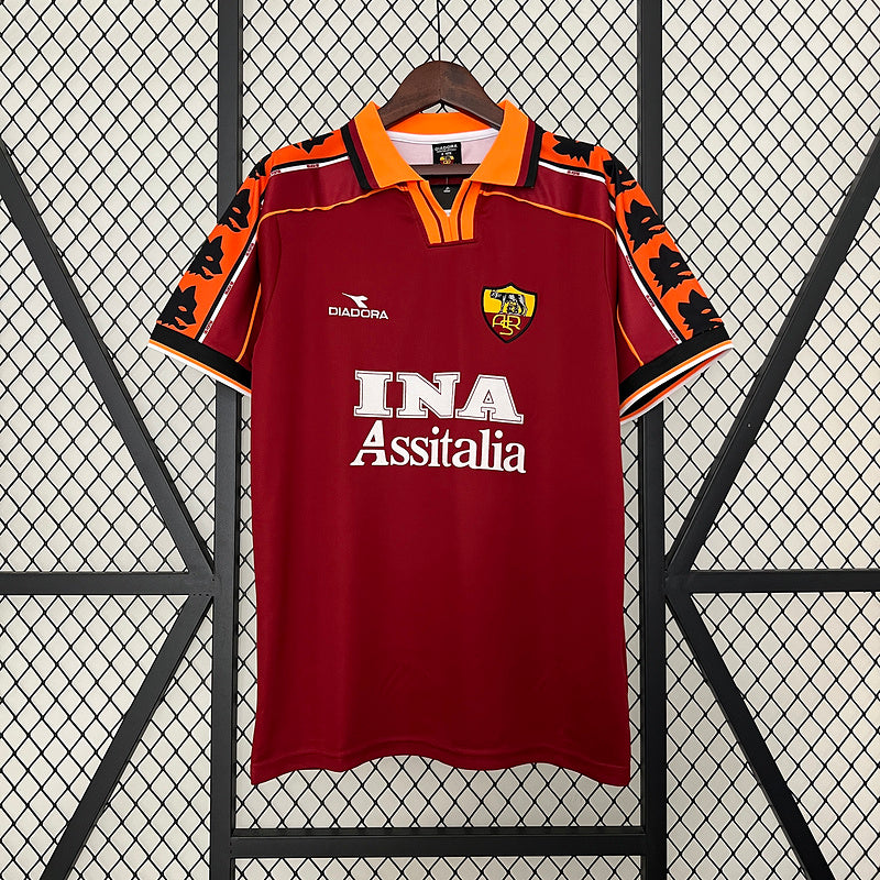 Camiseta Retro AS Roma 1998/99 – Local INA Assitalia