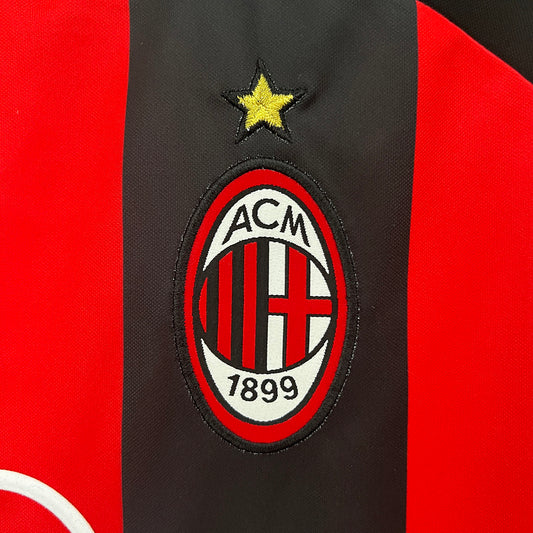 Camiseta Retro AC Milan 2002/03 – Primera Equipación