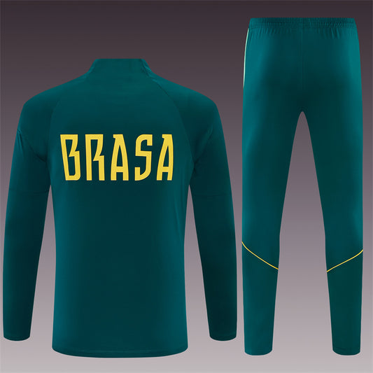 Conjunto Brasil 2026/2027 – Verde Entrenamiento