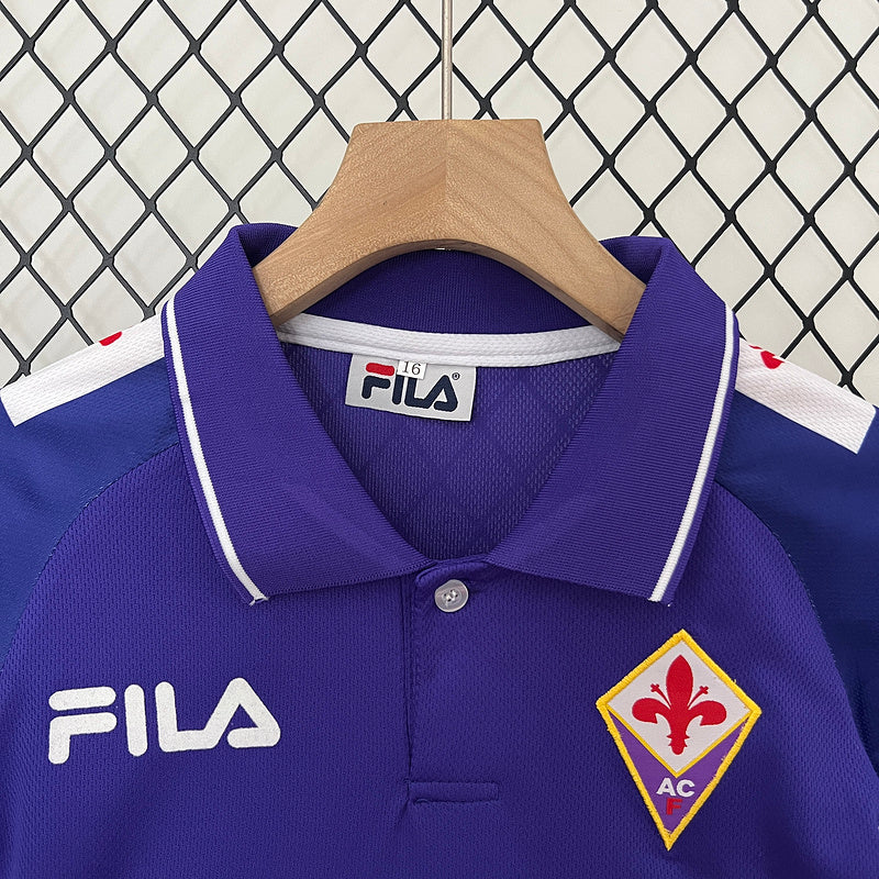 Conjunto Fiorentina Kids Fila – Nintendo Sponsor (1998-1999)