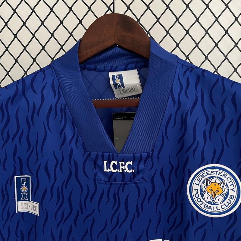 Camiseta Leicester City Home Fox Leisure – Walkers Crisps (1994-1996)