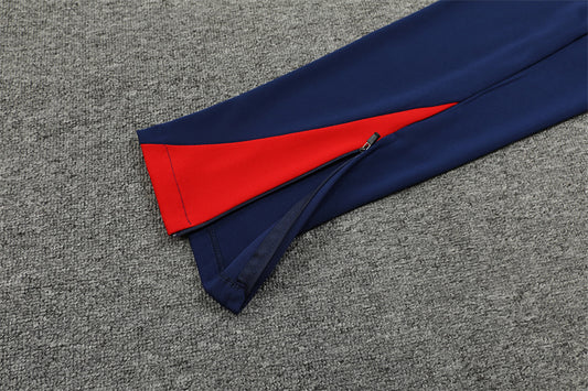 Conjunto Deportivo del PSG - Edición Blanca con Detalles Abstractos