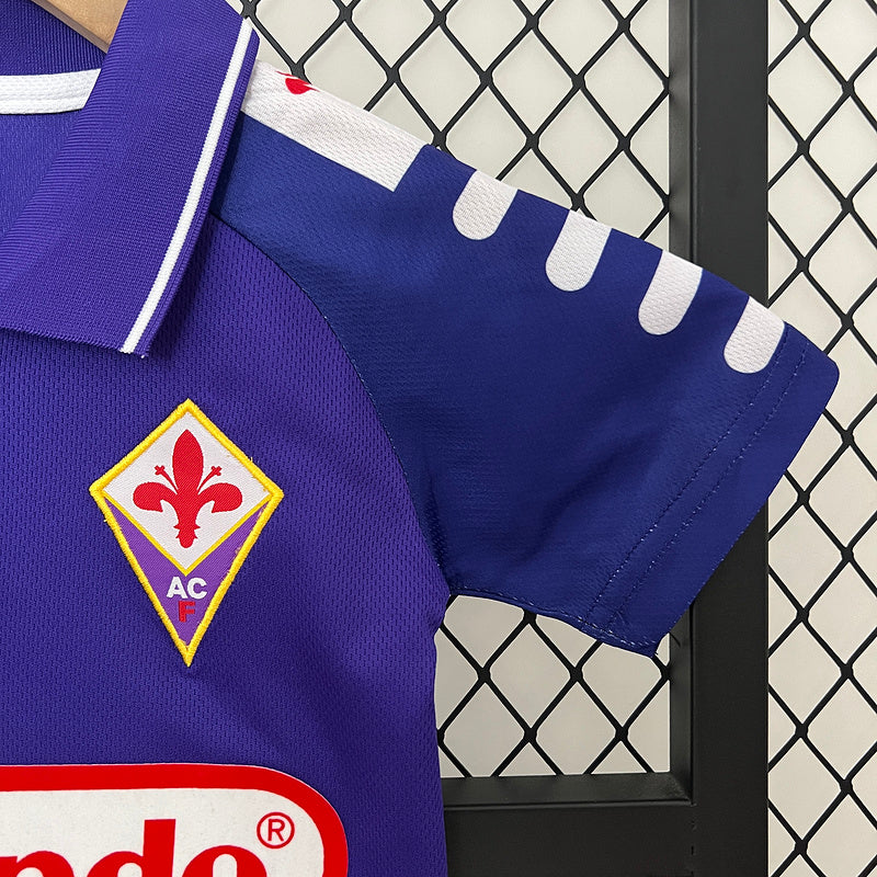 Conjunto Fiorentina Kids Fila – Nintendo Sponsor (1998-1999)