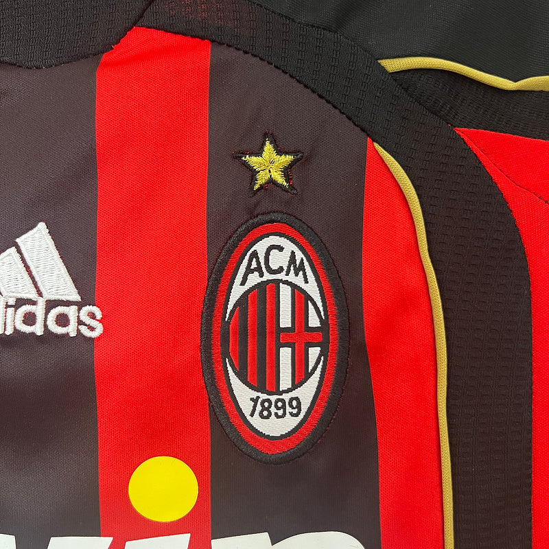 Conjunto Infantil AC Milan Retro Local – Era Bwin