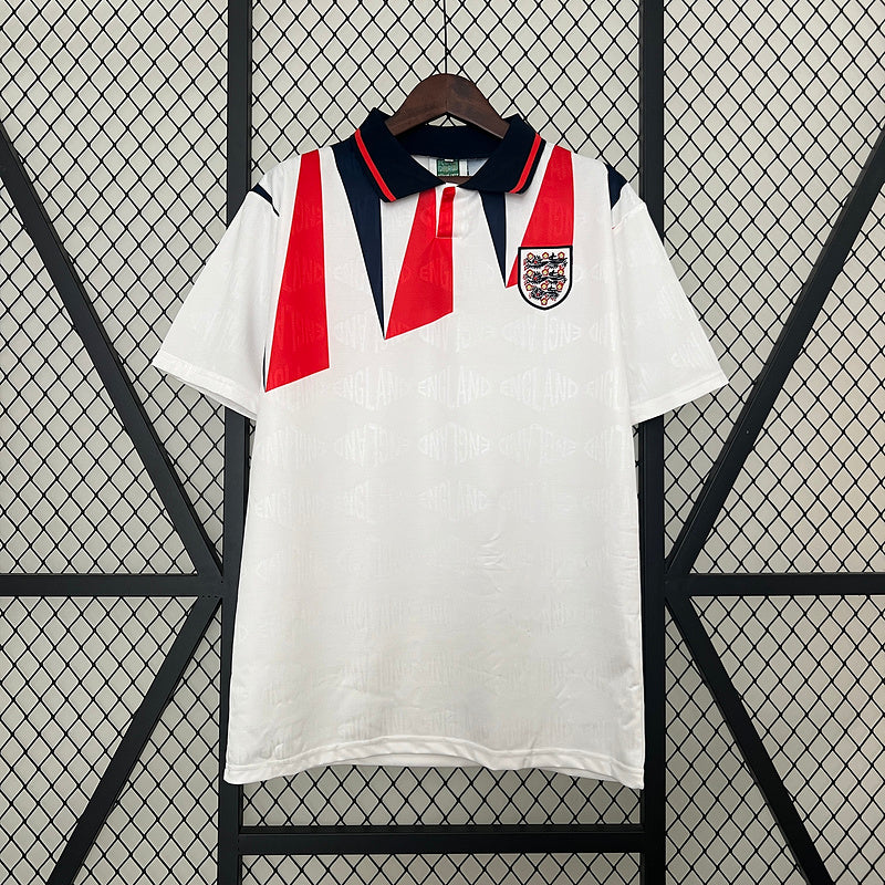 Camiseta Inglaterra Local 1990 – Diseño Retro Italia 90