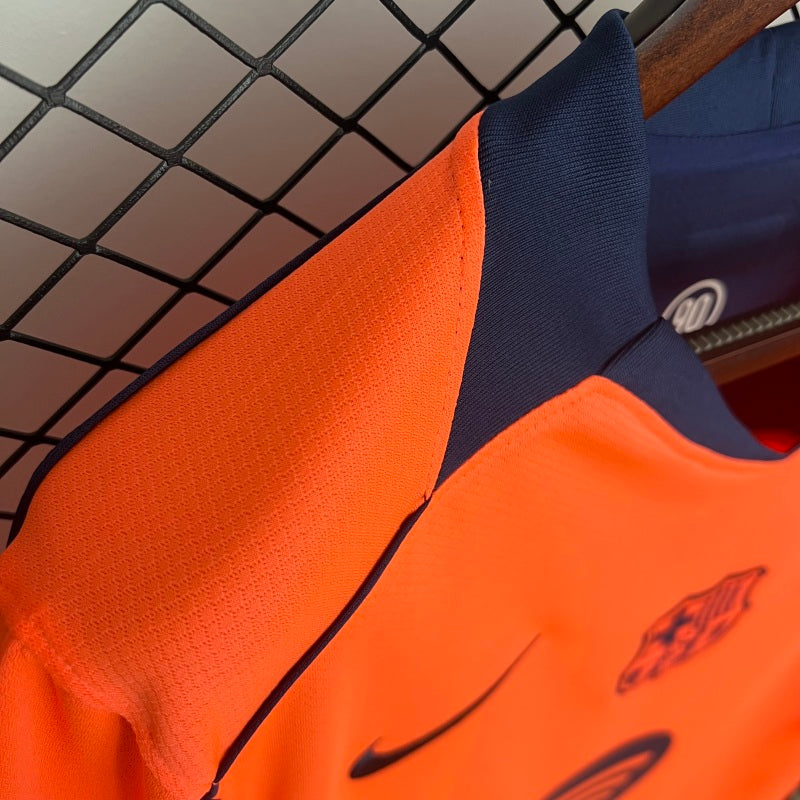 Camiseta FC Barcelona Naranja – Temporada 2025/26 (Edición Oficial Nike)