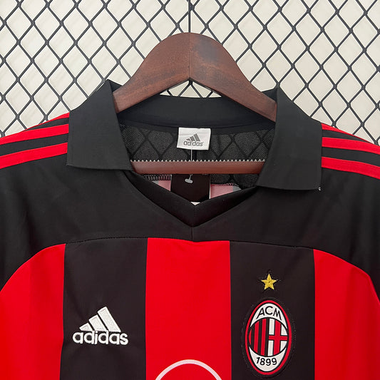 Camiseta Retro AC Milan 2002/03 – Local Oficial OPEL