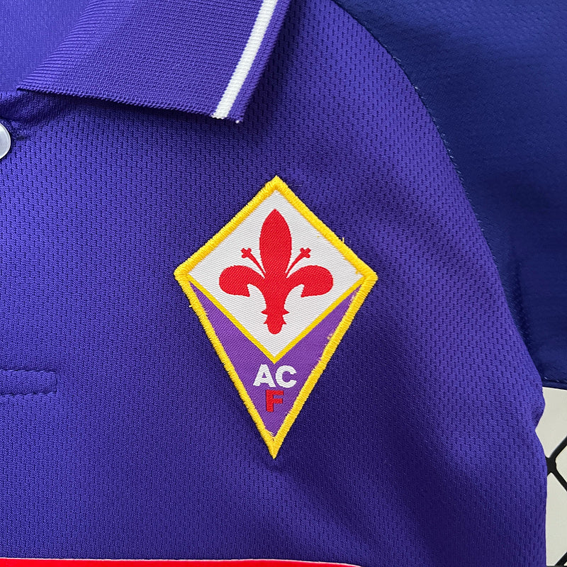 Conjunto Fiorentina Kids Fila – Nintendo Sponsor (1998-1999)