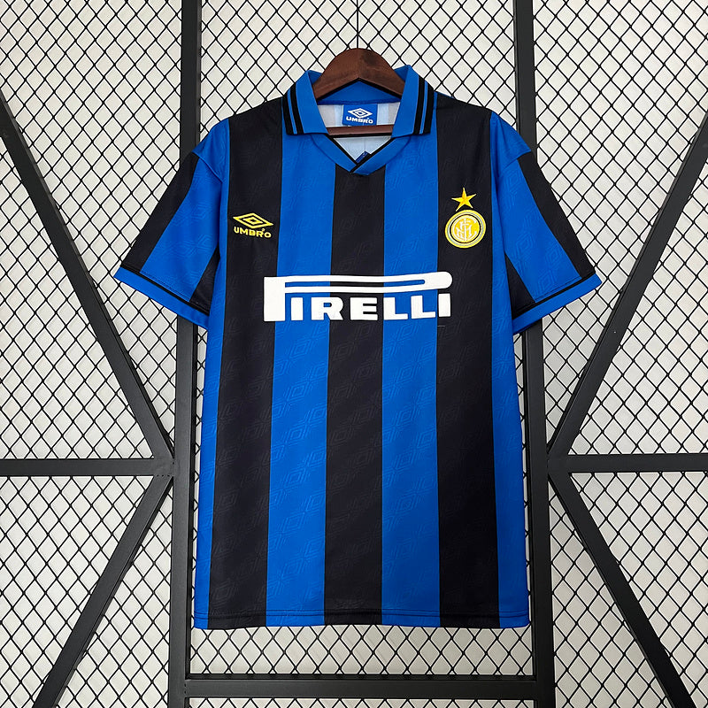 Camiseta Inter de Milán Home Umbro – Pirelli (1995-1996)