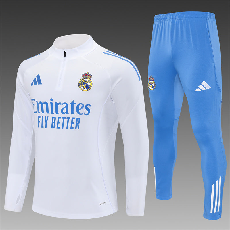 REAL MADRID – KIT DE ENTRENAMIENTO BLANCO 2025/26