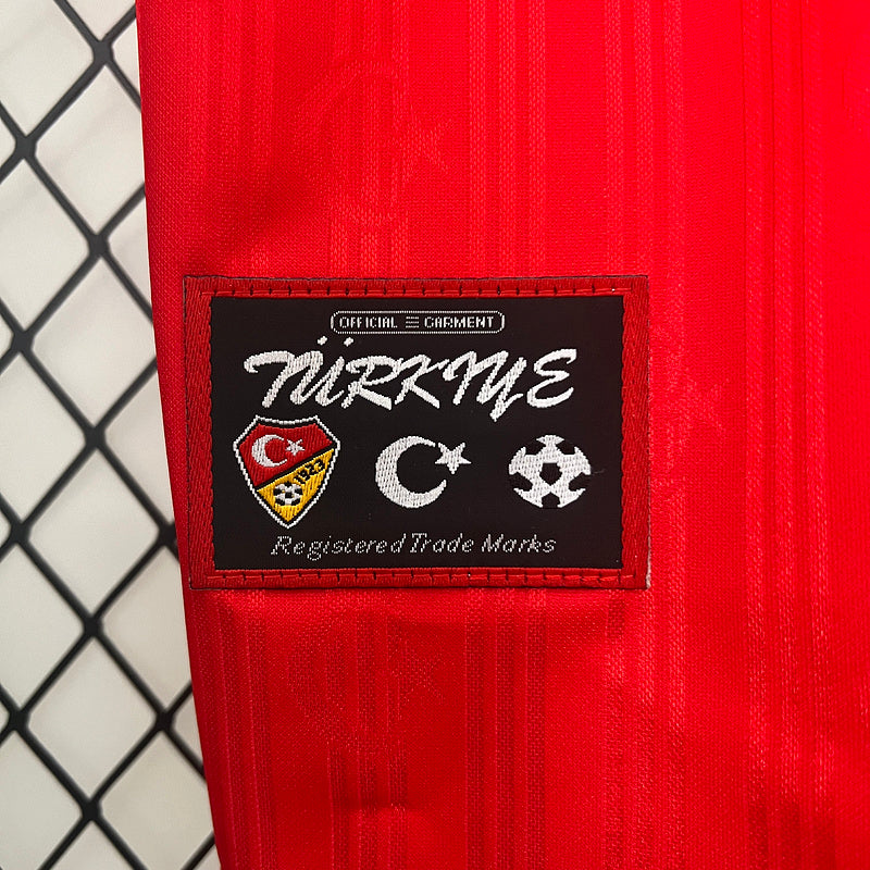 Camiseta Turquía Visita 1996 – Adidas Retro Roja