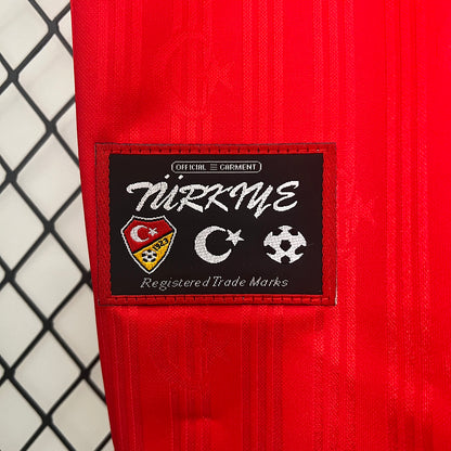 Camiseta Turquía Visita 1996 – Adidas Retro Roja
