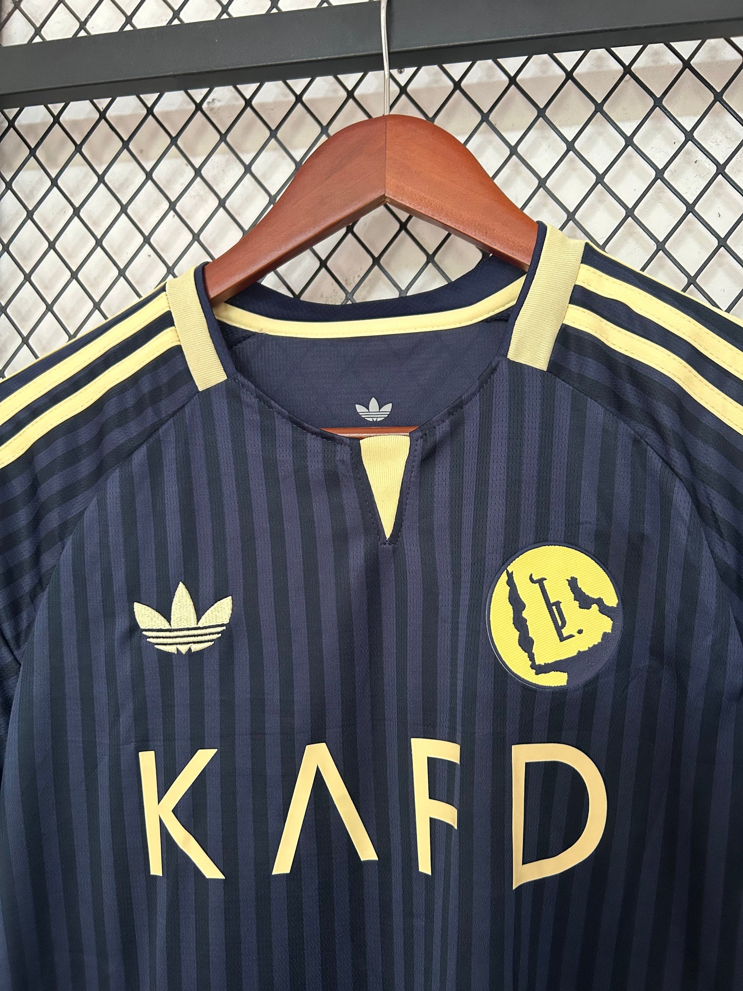 Camiseta Al Nassr Azul Marino 2026/27 – Adidas – KAFD