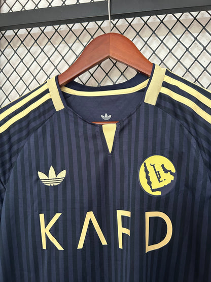 Camiseta Al Nassr Azul Marino 2026/27 – Adidas – KAFD