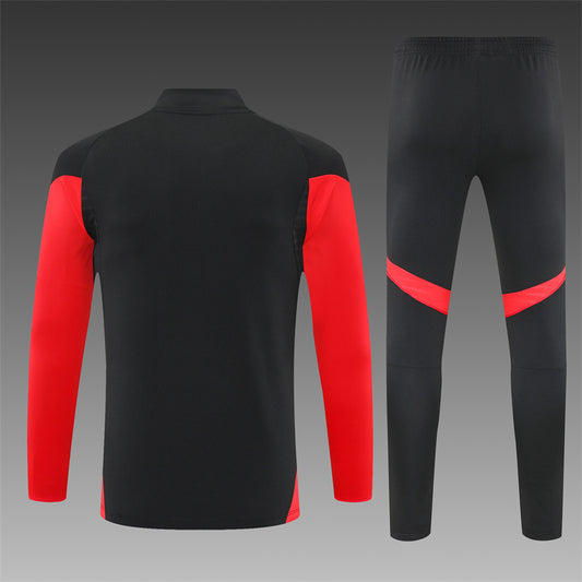 FC BAYERN MÚNICH – CONJUNTO DE ENTRENAMIENTO NEGRO/ROJO 2025/26