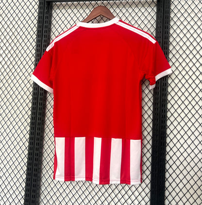 Camiseta Olympiacos Local Roja y Blanca 26/27 – Adidas