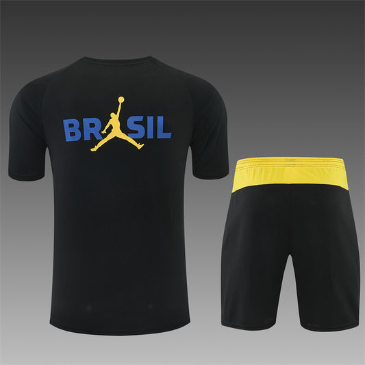 Conjunto Brasil 2026/2027 – Negro Entrenamiento