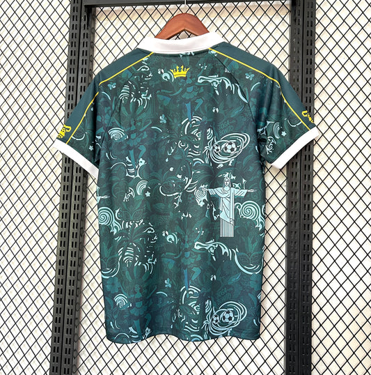 Camiseta Brasil Edición Especial “Joga Bonito” Verde Oscuro