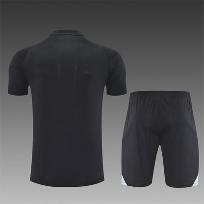 Real Madrid 25/26 Visitante – Elegancia Negra con Energía Moderna